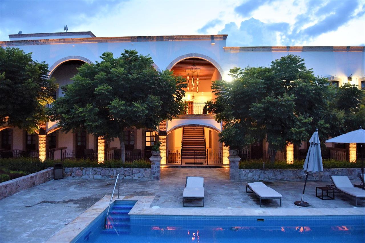 Hotel Hacienda Santa Fe Guanajuato Exteriér fotografie